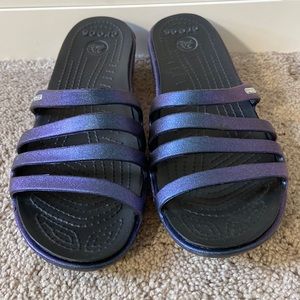 Crocs wedge sandals